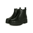 thumbnail image 5 of Women's Round Toe Flatform Lugged Elastic Side Bootie 20594, 5 of 6