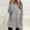Grey, variant on Womens Sherpa Long Sweatshirts Fluffy Long Sleeved Solid Pullover Tops Fall Winter Soft Warm Comfy Blouses with Pockets