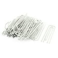 thumbnail image 1 of Home Pleat Prong Curtain Hooks Silver Tone 7cm Length 30Pcs, 1 of 2