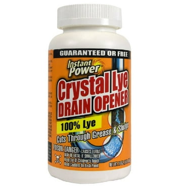 New Instant Power 1650 Crystal Lye Drain Opener, 1 Lb,Each