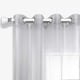 thumbnail image 3 of Juego de cortinas KOUFALL Silver Sheer de 2 paneles, 132 x 213 cm, 3 of 8
