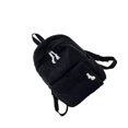 thumbnail image 1 of maskred Velvet Backpack Polyester Lining Stylish Easy Matching Large Capacity Zipper Middle School University Schoolbag Bag Black, 1 of 6