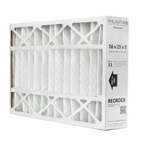 Philanthro PHIL16255M11 - 16" x 25" x 5" Air Filter, MERV 11