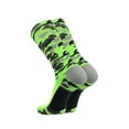 thumbnail image 2 of Woodland Camo Crew Socks (Neon Green Camo, Small), 2 of 2