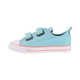 thumbnail image 4 of Converse Chuck Taylor All Star 2V OX Toddler's Shoes Bleached Aqua-Crimson Pulse 760751f, 4 of 6