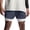Navy, variant on Athletic Gym Shorts Men 2 in 1 Summer Elastic Waist Breathable Workout Running Shorts with Compression Liner Pockets
