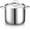 12 Quarts, variant on 18/10 Stainless Steel Stockpot 6-Quart, Classic Deep Cooking Pot Canning Cookware Dutch Oven Casserole with Stainless Steel Lid, Silver
