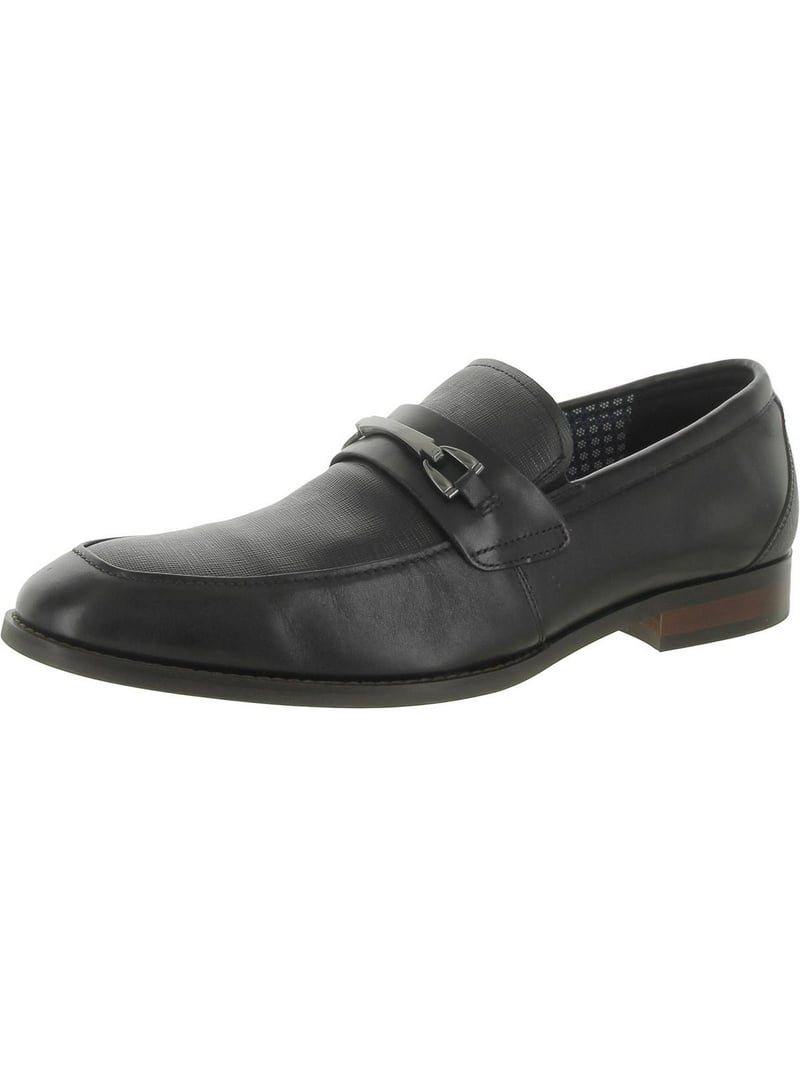 Stacy Adams Mens Kaylor Leather Textured Loafers - Walmart.com display picture 3