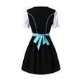 thumbnail image 6 of Bjutir Women'S German Dress German Oktoberfest Bavarian Traditional Clothes Dresses Parent Child Dresses Holiday Party Prom, 6 of 7