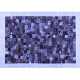 thumbnail image 1 of Ahgly Company Indoor Rectangle Abstract Blue Contemporary Area Rugs, 7' x 10', 1 of 4