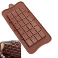 thumbnail image 1 of Juego de 4 moldes de chocolate desmontables, molde antiadherente de calidad alimentaria aprobado, molde para barras energéticas y proteicas, 1 of 4