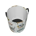 thumbnail image 3 of Gaeub Cute Colorful Animal Dirty Clothes Storage Basket, Toy Storage Bin for Storing Clothing, Diapers, Toys - Small, 3 of 8
