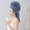 Z-5-Dark Blue, variant on Hair Towel Wrap for Women, Quick Dry Towel, Hair Towels for Long Hair, Absorbent Hair Drying Towel, Cotton Hair Towel, Fast Drying Hair Turban Wrap Towels Shower Cap 1Pcs