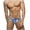 Blue, variant on ZVNAΖH Mens Swim Briefs, Men's Sexy Briefs Low-rise Bikini Beach Printing Briefs Swimming Trunks