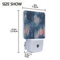 thumbnail image 4 of Yayeee LED Plug in Night Light for The Home with Auto Dusk to Dawn Light Sensors, 2 Pack, Trees in The Night, 4 of 6