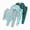 A6-Green, variant on Kids Boys Casual Cute Cartoon Full Print Long Sleeved Top Pants Homewear Set 2t 3t 4t 5t 6t Kids