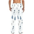 thumbnail image 4 of FORMRS Mens Pajama Pants with Pockets Sleepwear Lounge Bottoms Sizes S-2XL, Cartoon Snowmen, 4 of 7