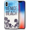 thumbnail image 1 of Case Yard iPhone-X Case Clear Soft & Flexible TPU Ultra Low Profile Slim Fit Thin Shockproof Transparent Bumper Protective Cover Drop Protective Cell Phone Cases (Venice Beach), 1 of 8