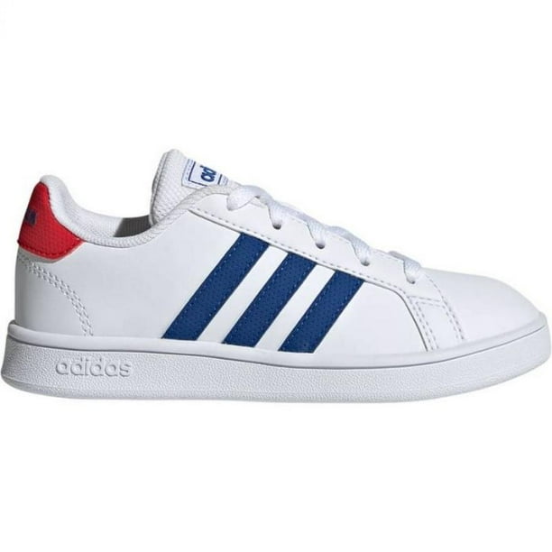 TENIS JOVEN ADIDAS GRAND COURT GX5742 SIMIPIEL BLANCO Adidas