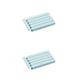thumbnail image 4 of Advancent 5Pcs Almacenaje de Cocina Comida Snack Sello Sellado Bolsa Plástico Clip azul L 2piezas Advancent CBP084502, 4 of 5