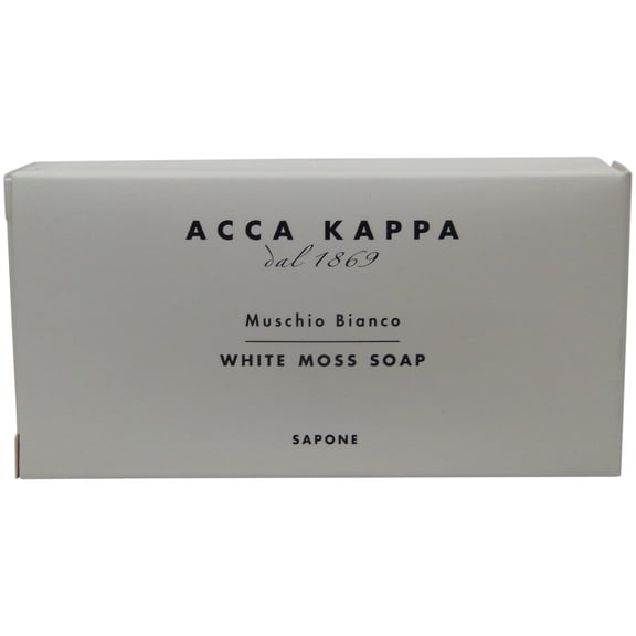 Acca Kappa White Moss Soap 50 gr Bars - Set of 6