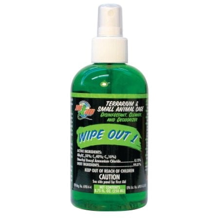 Zoo Med Wipe Out 1 Terrarium Cleaner, 8.75 Ounce
