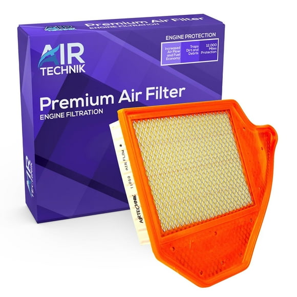 AirTechnik CA11050 Replacement Engine Air Filter Fits 2011-2016 Chyrsler Town & Country, 2011-2020 Dodge Grand Carvan, 2012-2015 Ram C/V, 2011-2014 Volkswagen Routan - 7B0129620A/4861737AA