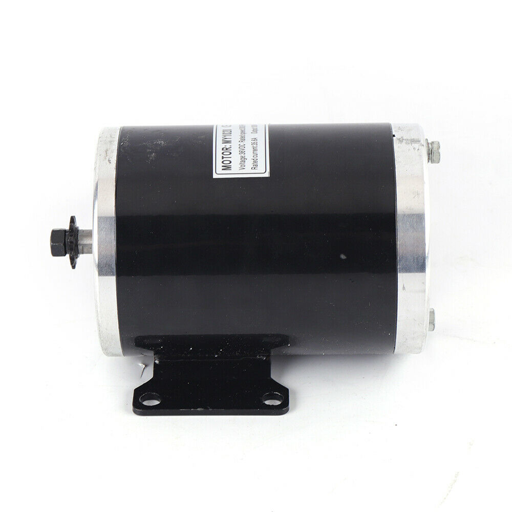 Fichiouy 1000W 36V Brush DC Electric Motor for E-Bike Scooter Go-Kart ATV Bicycle 3000RPM