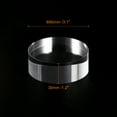 thumbnail image 2 of Unique Bargains 1.2 Inches x 3.1 Inches Clear Acrylic Solid Cylinder Round Display Riser, 2 of 4