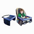 thumbnail image 2 of Bandeja de almacenamiento impermeable para asiento de coche infantil, soporte para cochecito de bebé, color azul marino, 2 of 5