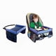 thumbnail image 2 of Bandeja de almacenamiento impermeable para asiento de coche infantil, soporte para cochecito de bebé, color azul marino, 2 of 5