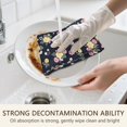 thumbnail image 5 of 2 Pcs Pioneer Flower Floral Print Pattern Kitchen Towels, Funny Microfiber Dish Towel Set, 18" X 26" Tea Towels, 5 of 6