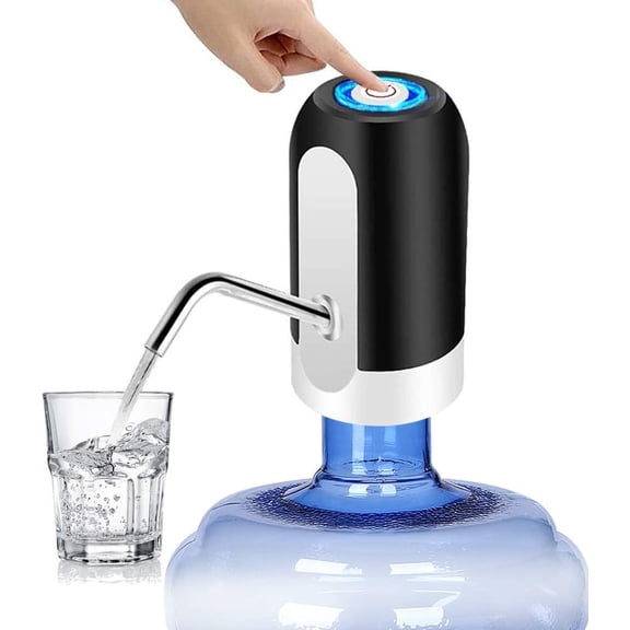 USIONE Water Bottle Pump 5 Gallon USB Charging Automatic Drinking Portable Electric Water Dispenser/Switch