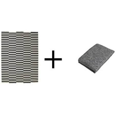 Ikea Rugs Edmonton Ikea Rug, flatwoven, black handmade stripe, off-white stripe black/off-white 8 '2