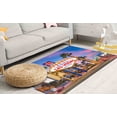 thumbnail image 2 of Classic Rugs, Entryway Rugs, Gift For Him Rugs, Las Vegas Rug, View Rug, Las Vegas View Rug, Landscape Rug, Housewarming Gift Rug, Large Rug, 3.3'x6.5' - 100x200 cm, 2 of 8