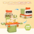 thumbnail image 2 of 1 Juego de Kit médico para niños, juego de simulación, accesorios médicos, juego de rol para niños, herramienta médica, juguete médico para niños, coche, juguetes con almacenamiento, 2 of 7