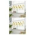 thumbnail image 3 of Advancent Cortinas semitransparentes de girasol para sala de estar 0.8x0.5m 2piezas Advancent CBP432980, 3 of 5