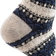 thumbnail image 2 of Lian LifeStyle 5 Pairs Luxurious Angora Wool Fuzzy Socks for Women. Comfortable Socks Great for Sensitive Skin Diamond HM1404 Medium, 2 of 9
