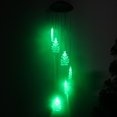 thumbnail image 1 of 6 LED Colour Changing Solar Powered Wind Chime Hanging Garden Light X'mas, 1 of 6