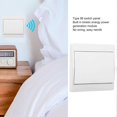 thumbnail image 4 of Wireless Light Switch Kit 433MHZ 86 Type Self Powered Wireless Switch Kit with Receiver for Home AC110?230V, 4 of 5