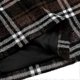 thumbnail image 3 of New Women's High Waist Plaid Bodycon Pencil Skirt - Wool Mini Skirt for Casual & Office Wear, 3 of 4