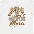thumbnail image 4 of Inktastic Cowgirl Country Music Lover Girls Toddler T-Shirt, 4 of 5