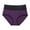Navy, variant on Aofany Women Plus Size High Waist Panties Fashion Breathable Soft Stretch Everyday Briefs Patchwork Sports Underwear
