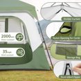 thumbnail image 5 of Ktaxon Camping Tent Instant Cabin Tent 8 Person 2 Room Huge Tent for Family with Storage Pockets, 5 of 8