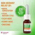 thumbnail image 3 of Glenmark Fluticasone Propionate Nasal Spray, USP 50 mcg per spray, 144 Metered Sprays, 24 Hour Allergy Symptom Reliever, Non-Drowsy, 3 of 7