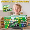 thumbnail image 3 of JoyStone  Garbage Truck Toy with Openable Cover for Bump & Go Mode,  Interactive Trash Truck for Kids Ages 3+, 3 of 6