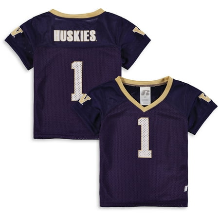- Toddler Russell Purple Washington Huskies Replica Football Jersey