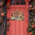thumbnail image 7 of HuiXinOu Easter Bunny Wooden Tag Sign, Indoor Outdoor Hanging Decoration for Spring Home Door Wall Farmhouse Holiday Decor, 7 of 7
