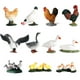 thumbnail image 4 of Estatuilla de animales de granja 11x Plastic Farm Animal Model Playset Decoración Acción de para Magideal Estatuilla de animales de granja, 4 of 7