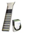 thumbnail image 2 of Folding Gold Sluice Box Aluminum Alloy Portable Gold Mining Chute Panning Prospecting Recovery Tool, 2 of 4